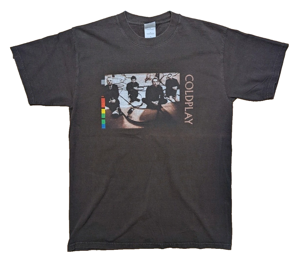 Coldplay  Twisted Logic  2005 Tour Shirt SzM0