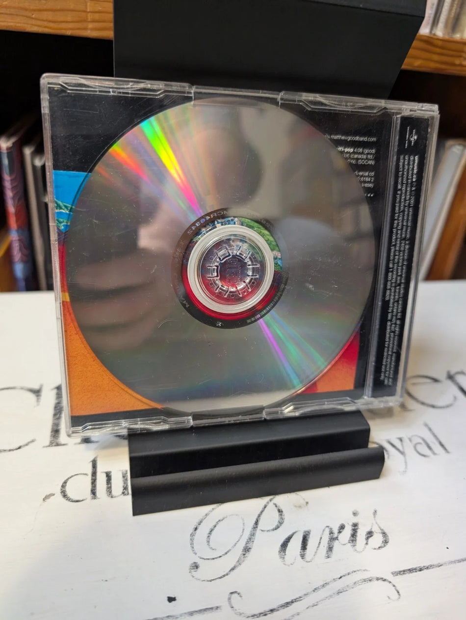 Matthew good band   Anti pop  CD 2001 Promo  Autographed  RARE1
