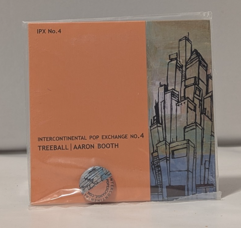 International Pop Exchange No.4 - CD - w/OG Button - Sealed -2004