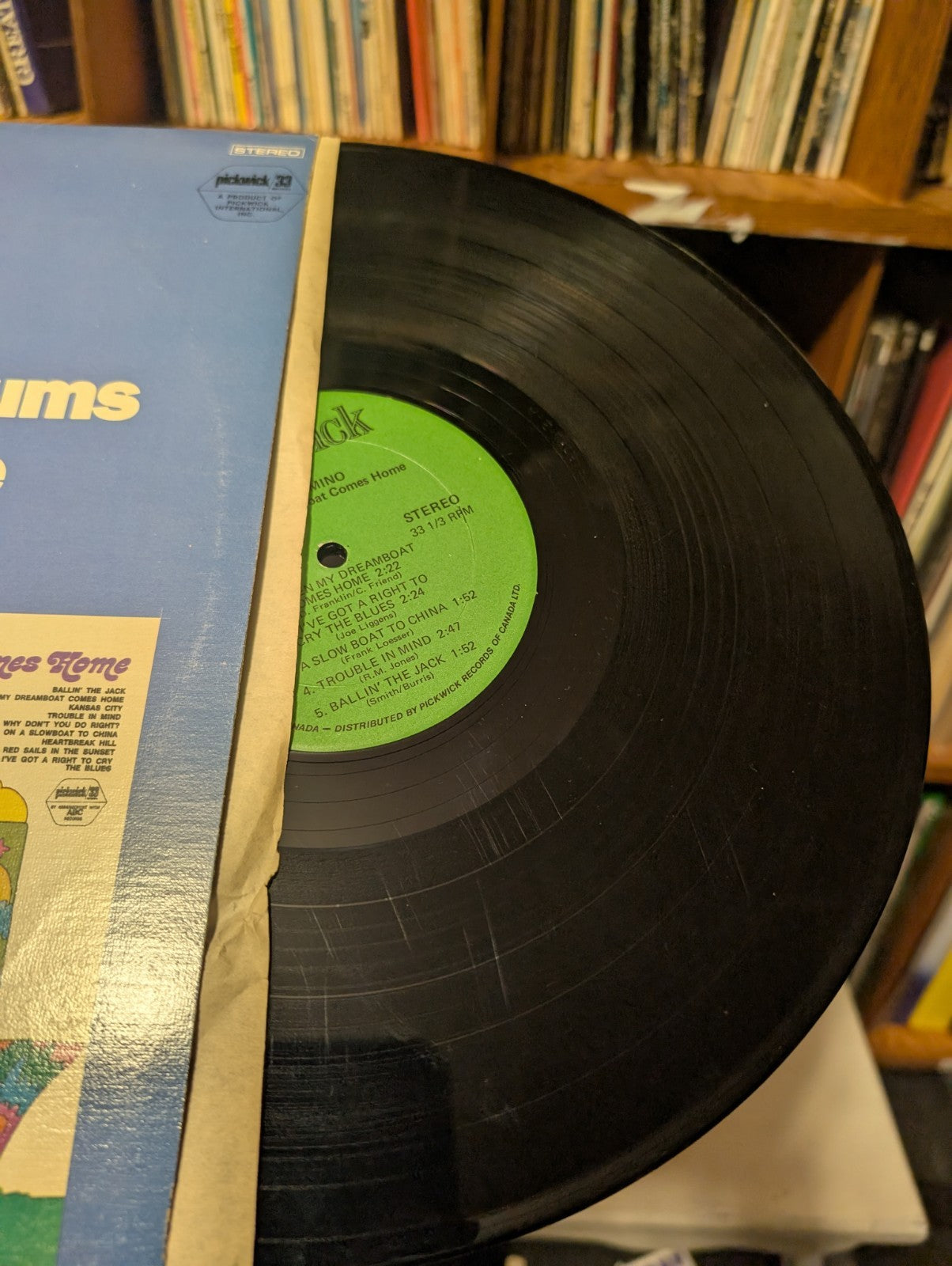 Fats Domino Lot of 3 Albums 4 x LPs   1975 Canada   Records2