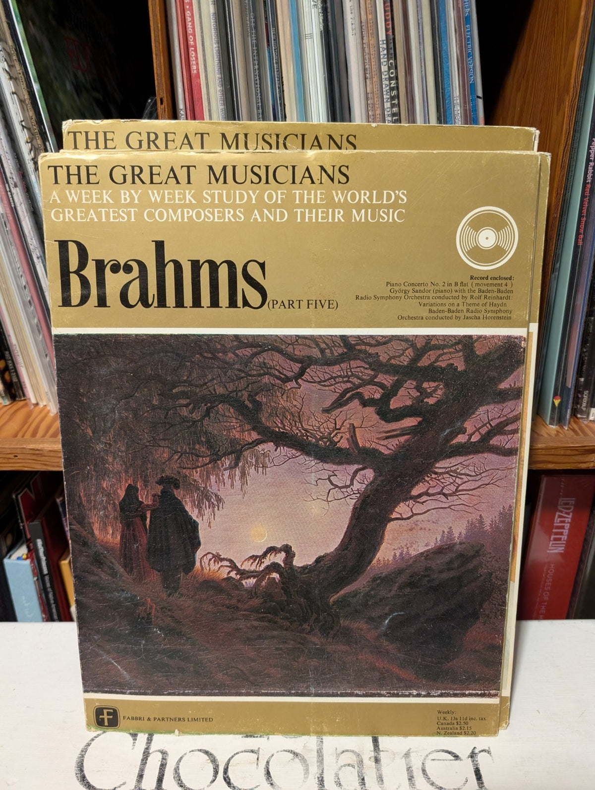 The Great Musicians  Classical 10" Record Lot  9 Records7