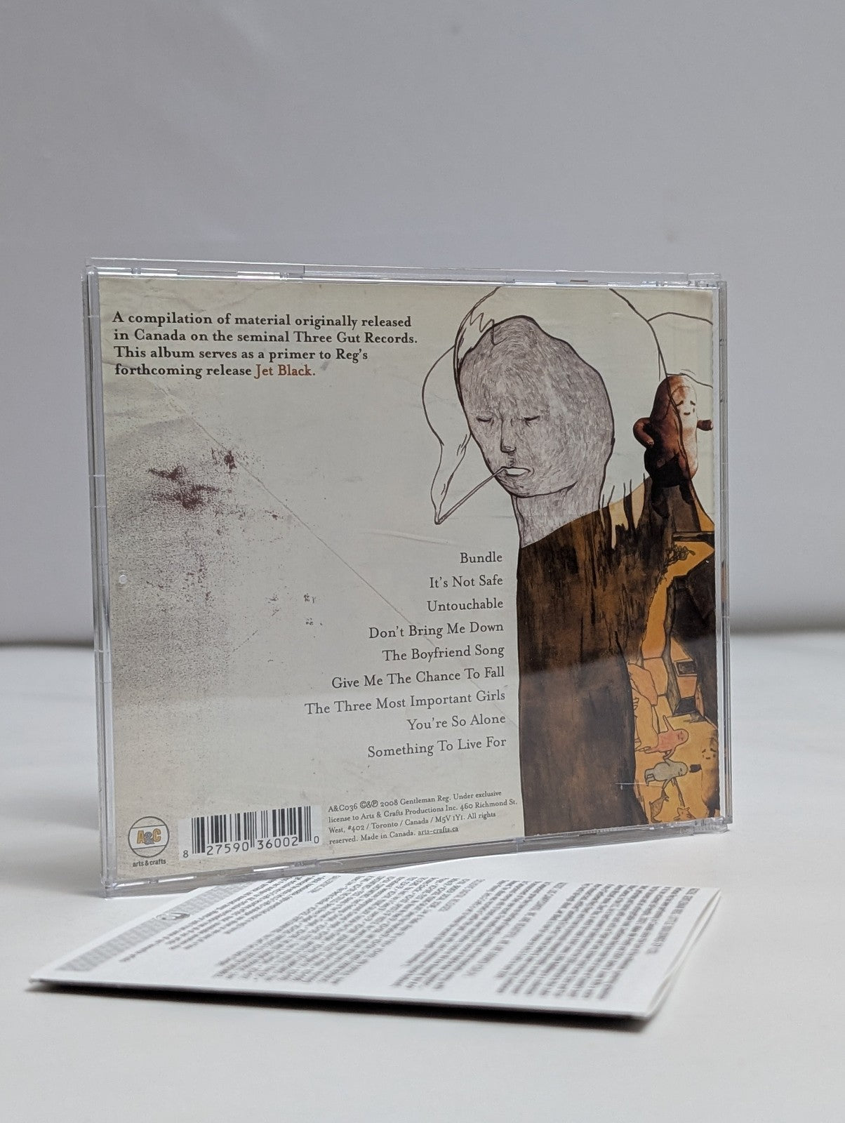 Gentlemen Reg - Little Buildings - CD - 2008-Compliation - *AUTOGRAPHED*