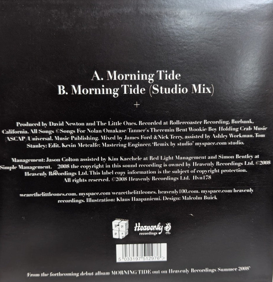 THE LITTLE ONES - MORNING TIDE -7" RECORD