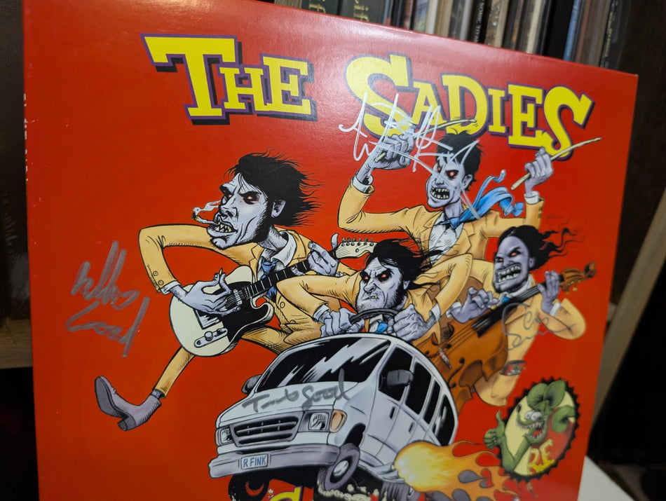 The Sadies ‎– Tales Of The Rat Fink   Original Soundtrack LP 2006 Autographed1