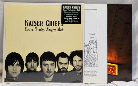 KAISER CHIEFS - YOURS TRULY, ANGRY MOB -LMT, YLW, GREEN "12 RECORD