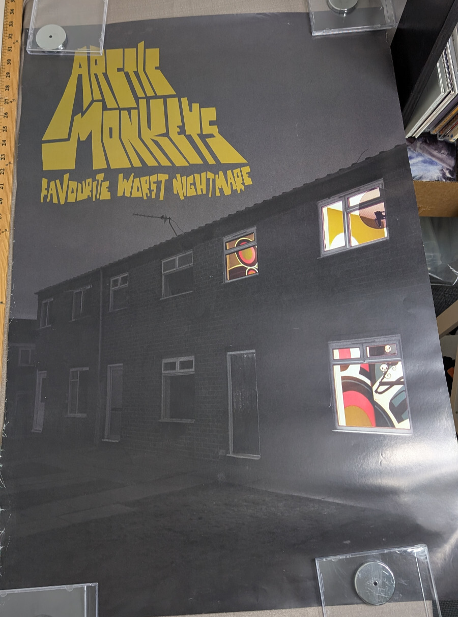 Arctic Monkeys - Favorite Worst Nightmare - 2007 OG Print 20x40