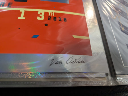 The Pixies - 2013 #'D Foil Print - Montreal - 12of25