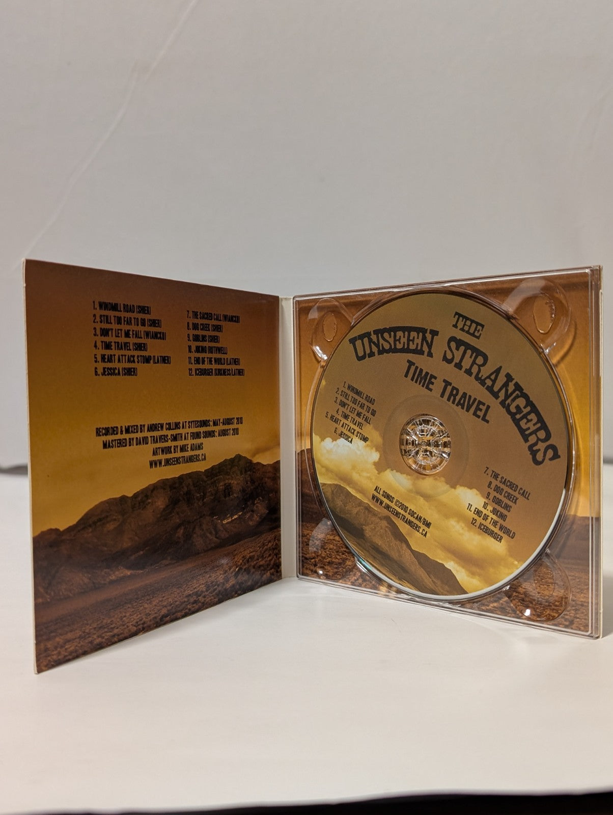 The Unseen Strangers - Time Travel - CD - 2010 - *SUPER RARE*