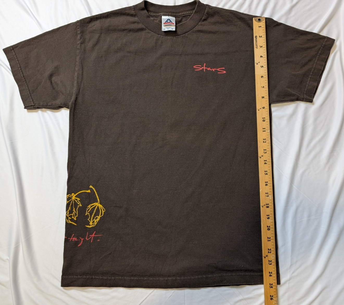 Stars   Band T shirt szM2