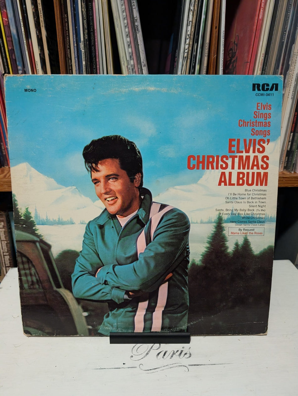 Elvis Presley Elvis' Christmas Album Vinyl LP 1970 RCA Camden CCM1 0411 Mono0
