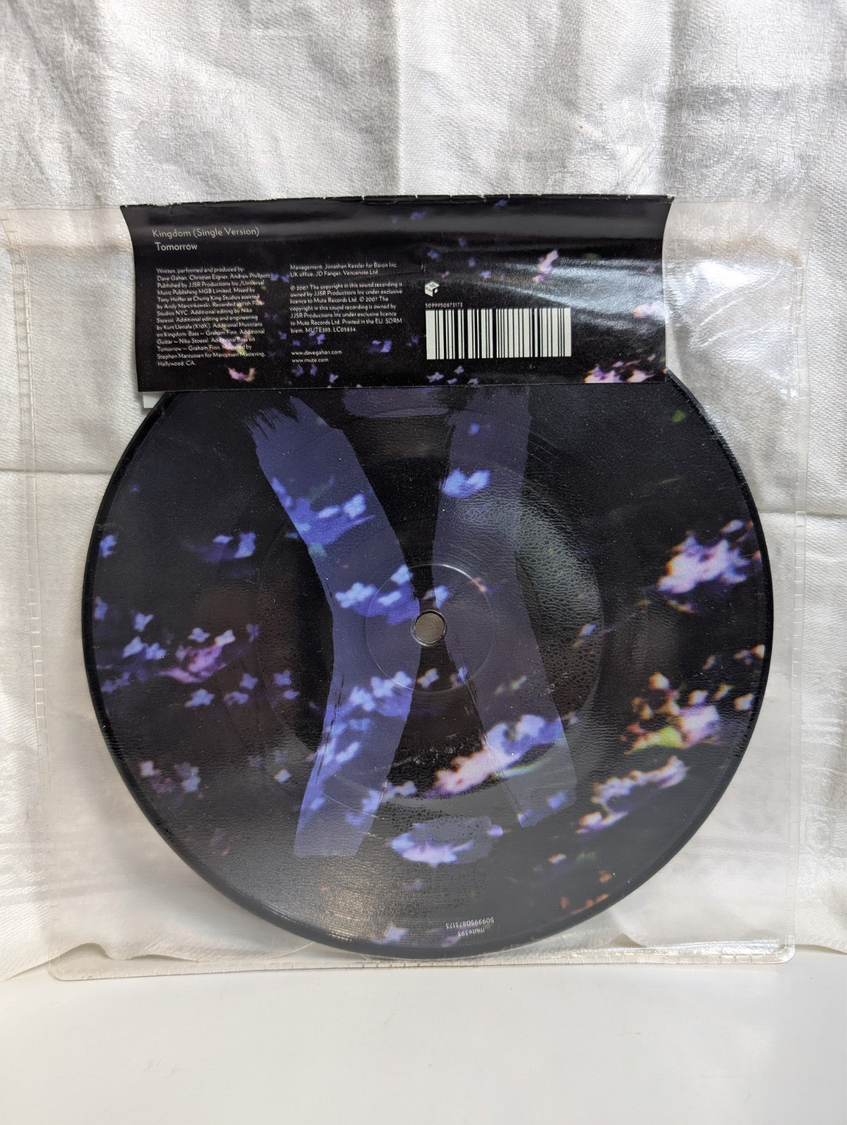 DAVE GAHAN - KINGDOM - 7" RECORD -*FACTORY SEALED*