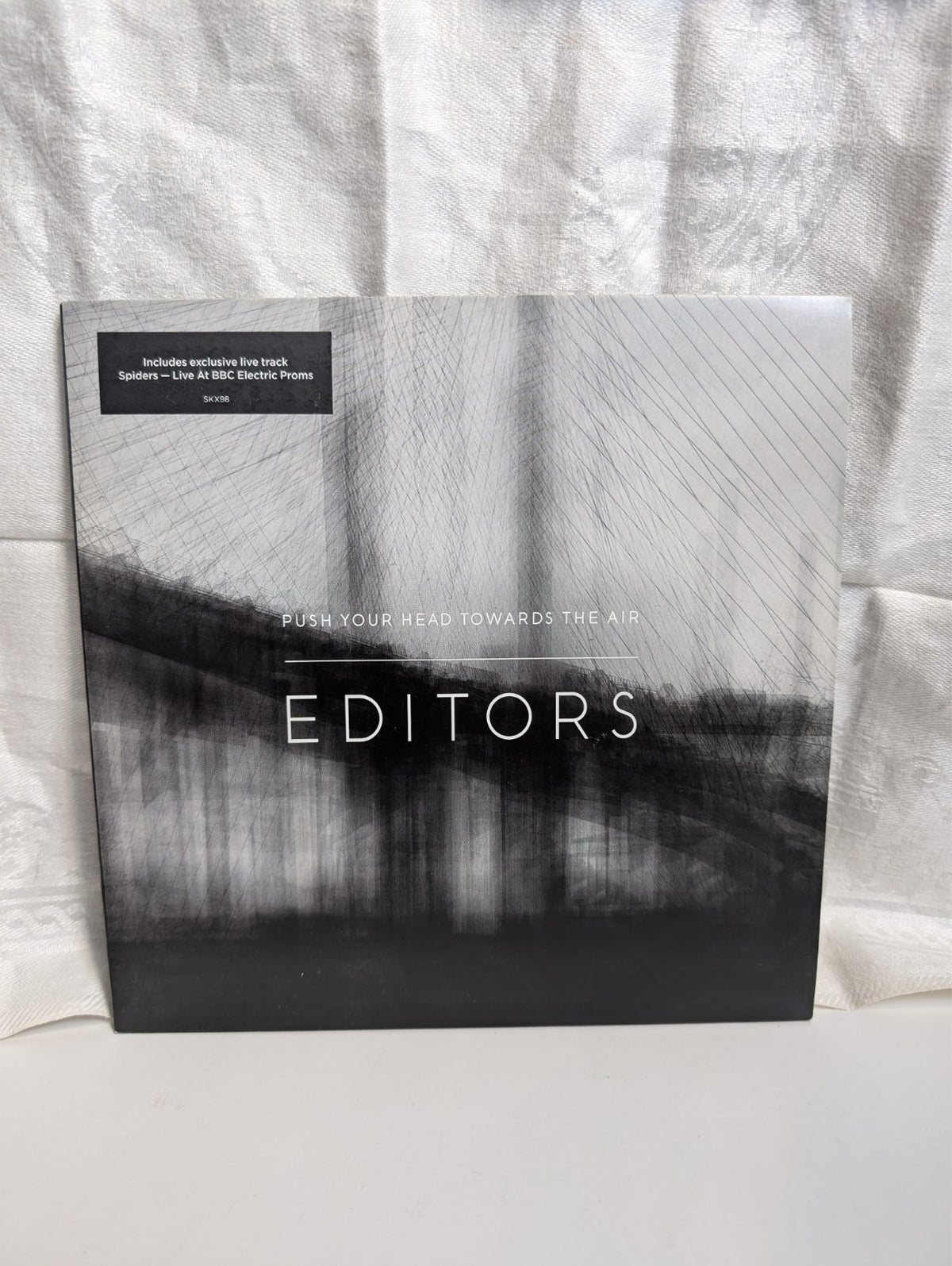EDITORS - PUSH YOUR HEAD TOWARDS THE AIR - 7" RECORD, LTD W/ OG STICKER