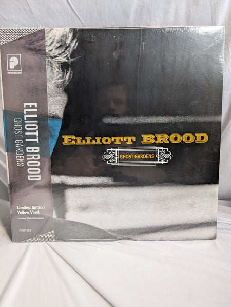 ELLIOT BROOD - GHOST GARDENS - LMT YELLLO 12" RECORD - SEALED