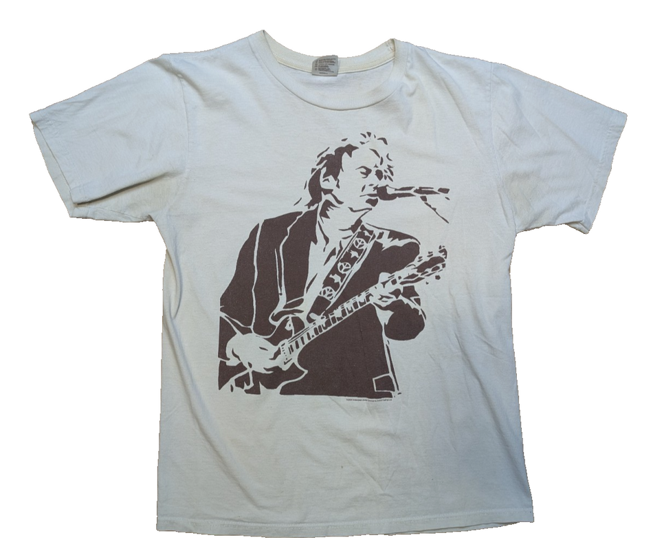RARE 2009 Neil Young Chrome Canadian Tour T SHIRT SzSmall0