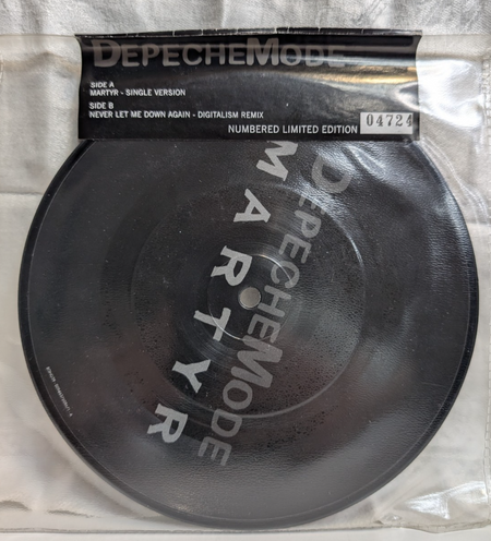 DEPECHE MODE   MARTYR   7" RECORD   *FACTORY SEALED* LTD #'D0