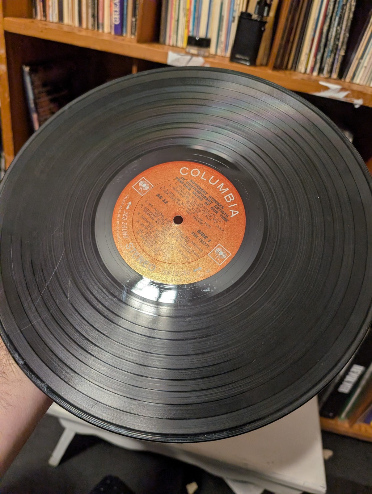 ROCK/POP VARIOUS ARTISTS "DIFFERENT STROKES" 1969 CBS COMPILATION VINYL LP AS 123