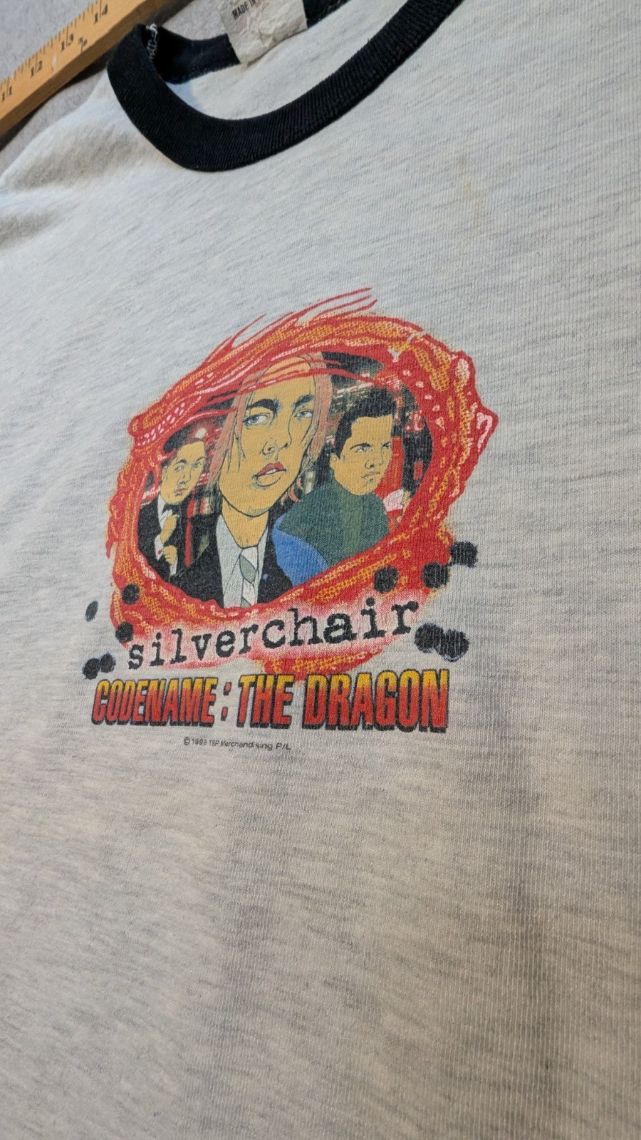 Silverchair   Codename: The Dragon:   1999 2000 Falls Festival Tour T Shirt szL3