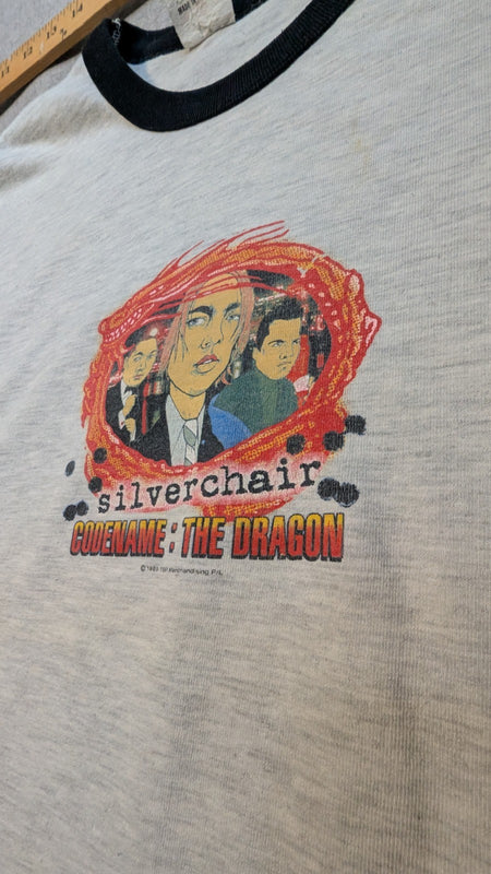 Silverchair   Codename: The Dragon:   1999 2000 Falls Festival Tour T Shirt szL3