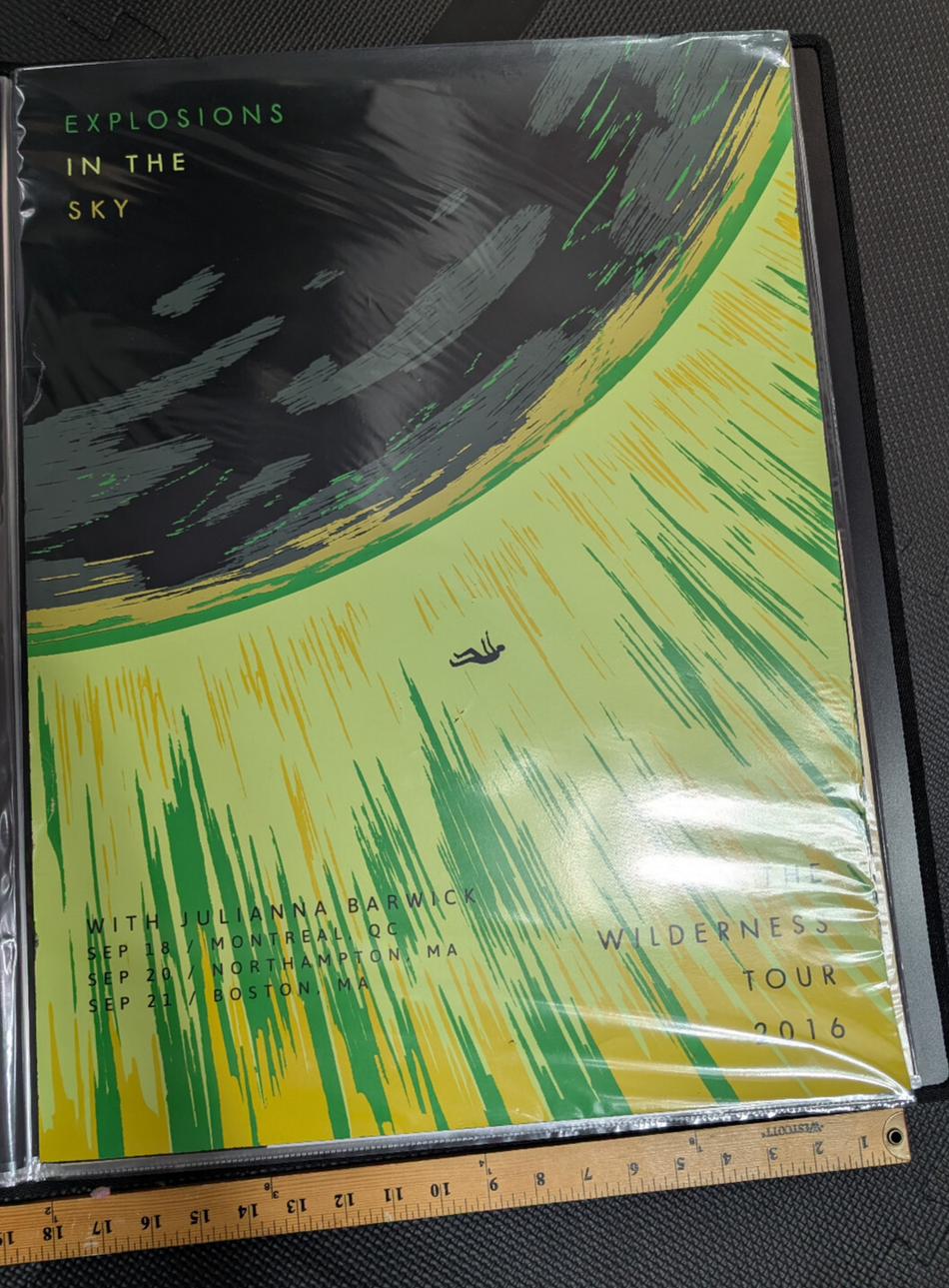 Explosions in the Sky   Wilderness Tour Poster   2016  0
