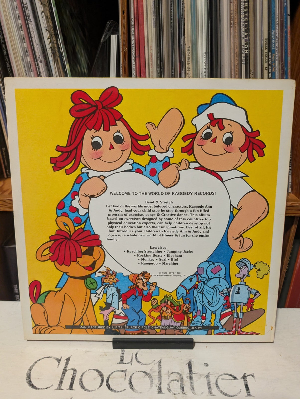 Strawberry ShortCake + Raggedy Ann   Vinyl Records 4