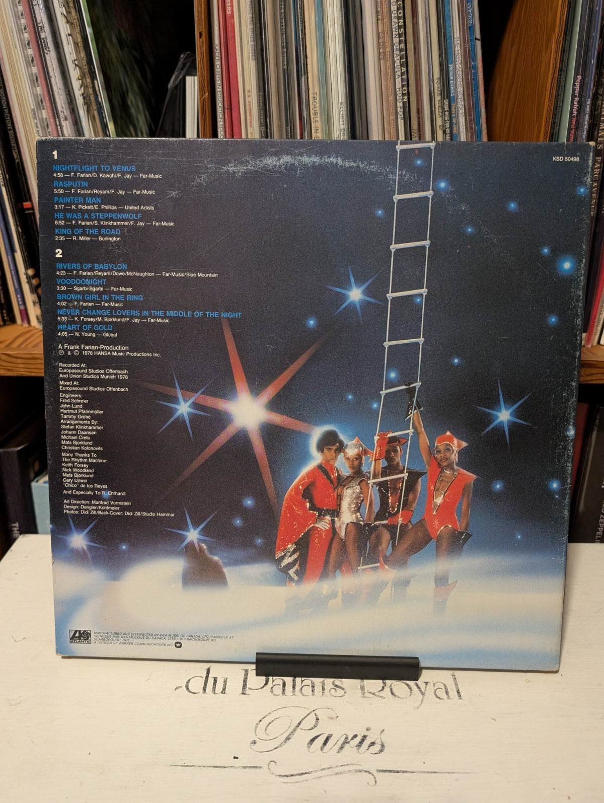 Boney M   Nightflight To Venus   LP Vinyl Record  Canada1