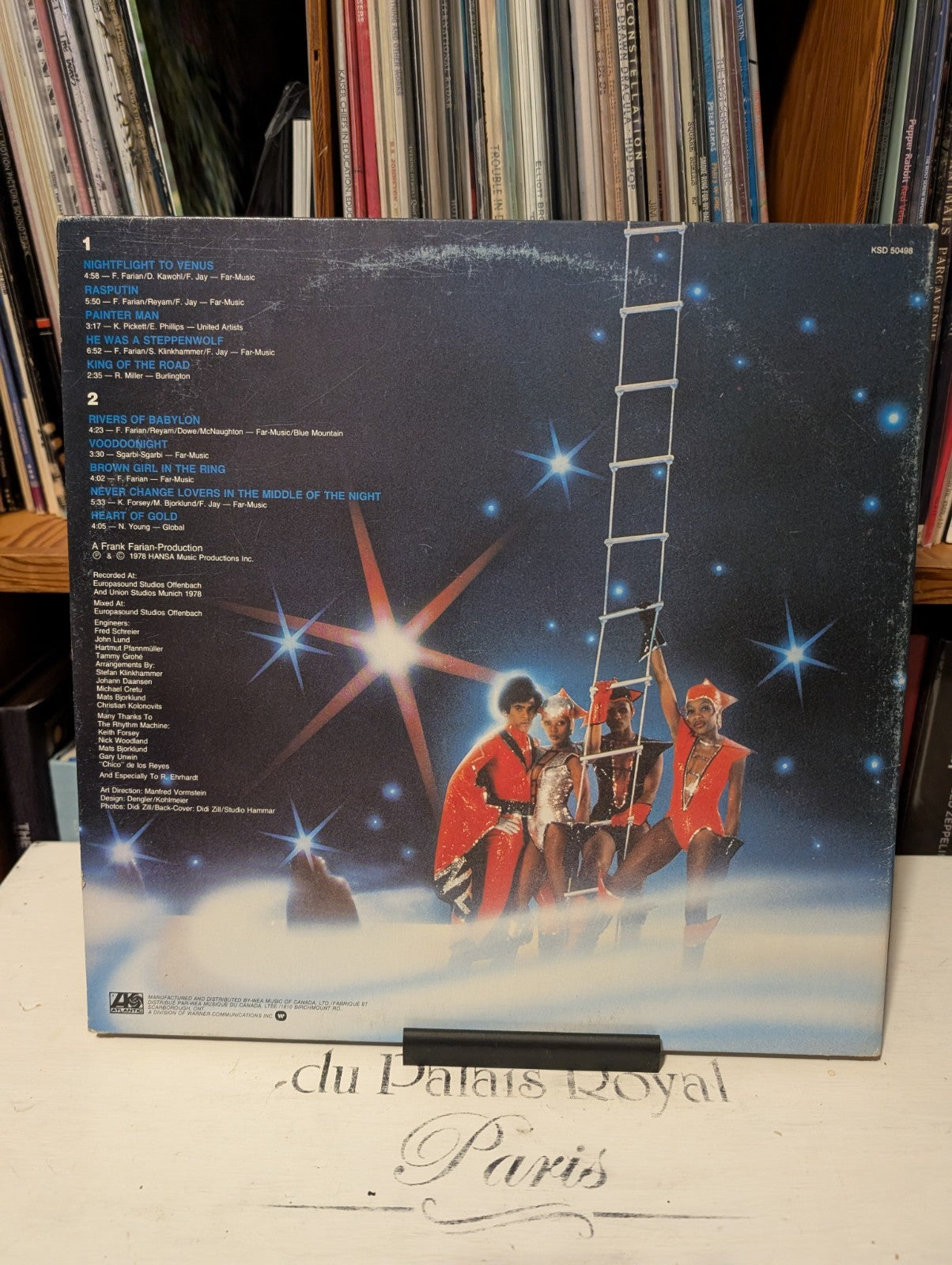 Boney M   Nightflight To Venus   LP Vinyl Record  Canada1