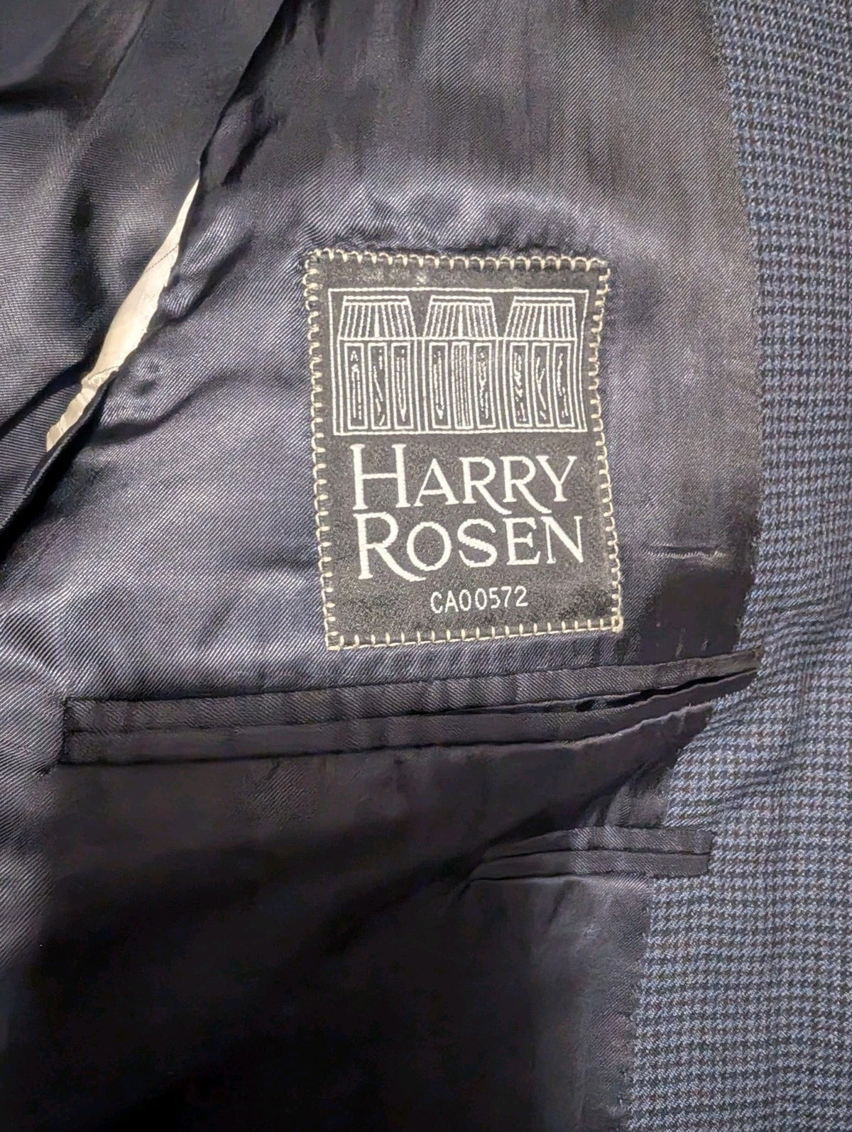 Harry Rosen  Suit Jacket Blazer italy  36/52 R3