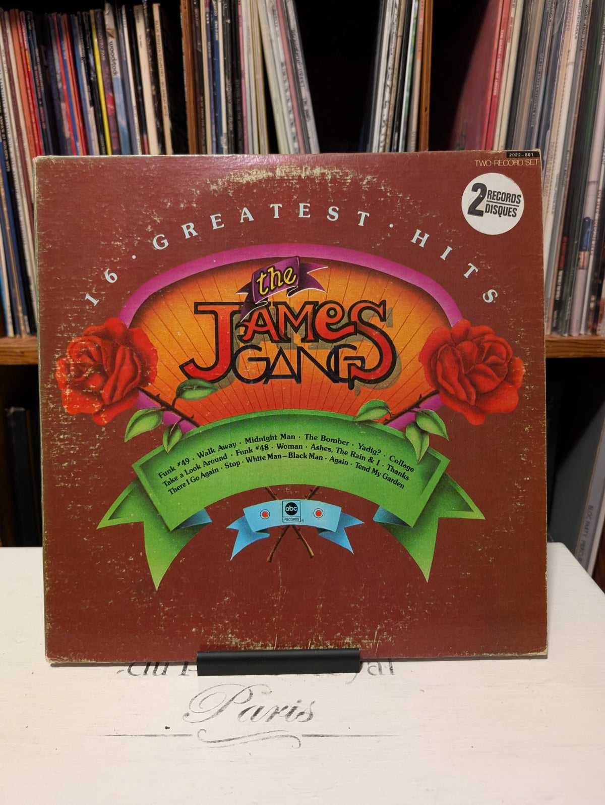 The James Gang 16 Greatest Hits 2x Vinyl LP ABC/MCA Records ABCX 801 2 19730