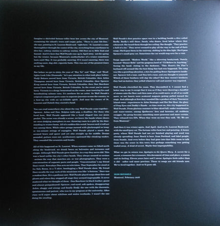 Wolf Parade : Apologies To The Queen Mary (LP, RM, Pur + LP, RM, Pea + LP, Blu + Comp, Dlx, L)