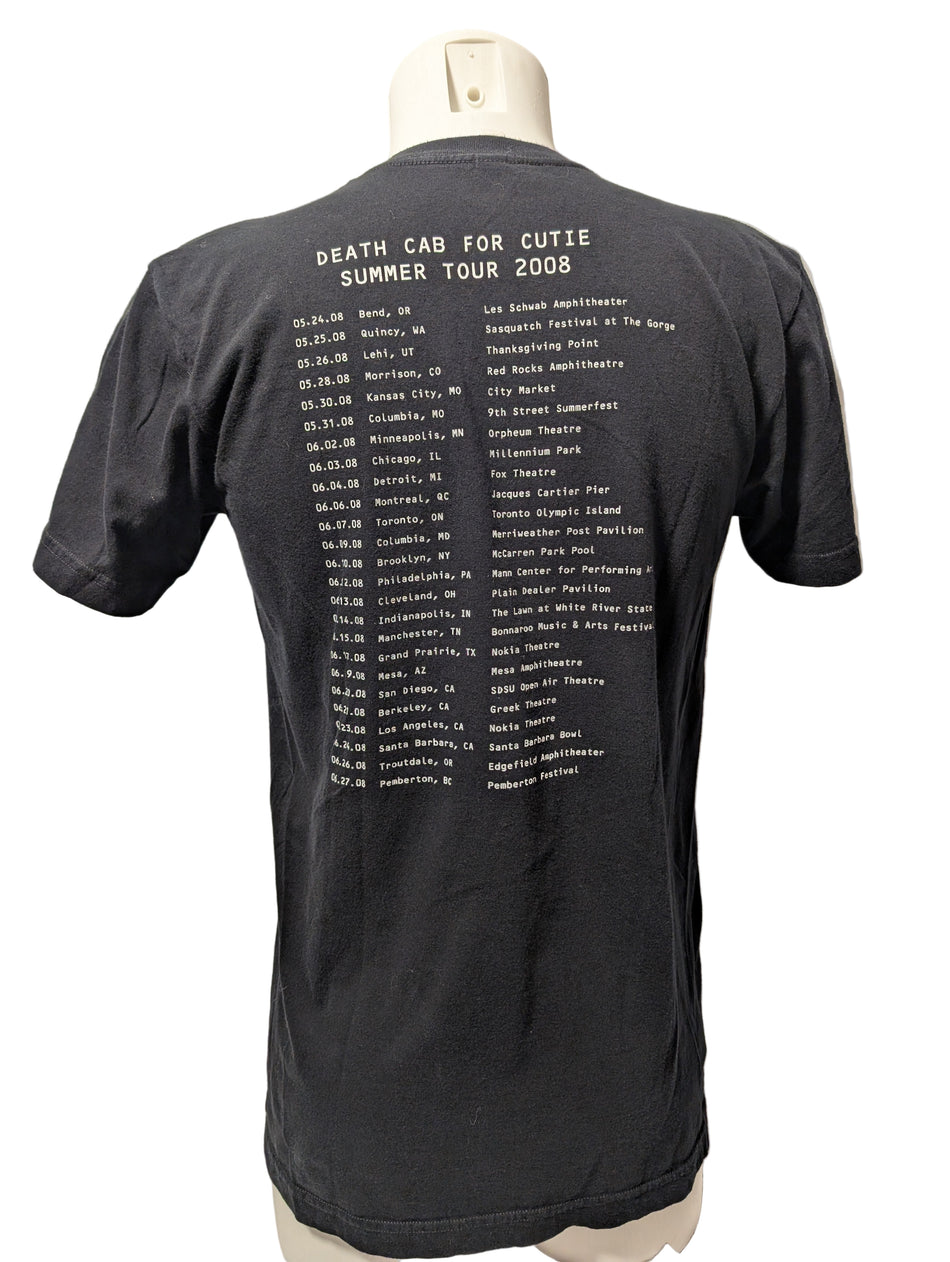 Death Cab for Cutie- Summer Tour 2008 - Tshirt