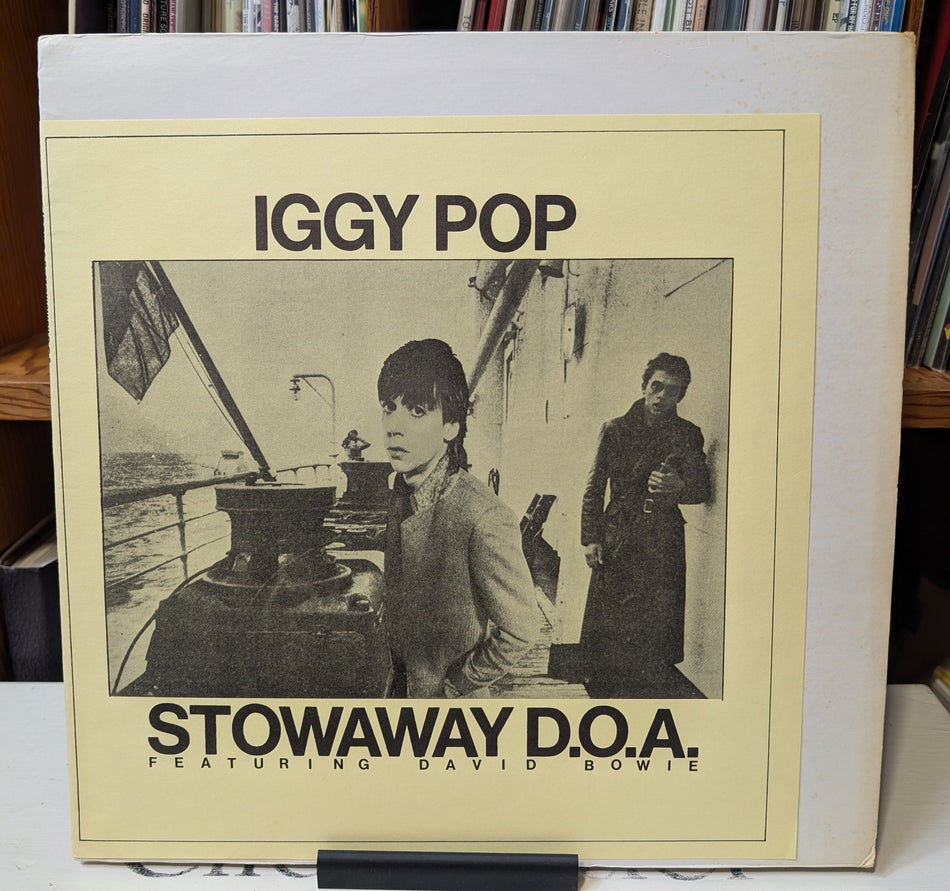 (UNOFFICIAL) IGGY POP - STOW AWAY D.O.A ft. DAVID BOWIE - 1980-12" VINYL