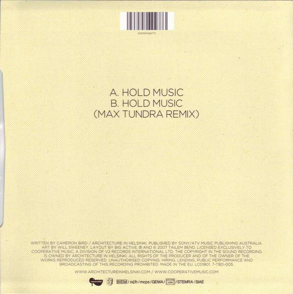 Architecture In Helsinki-Hold Music - 2007 – Europe Vinyl, 7", Single