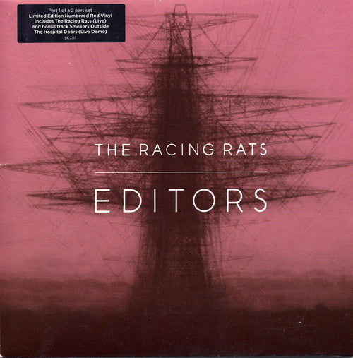 Editors - The Racing Rats-2007 – UK Vinyl, 7", 45 RPM, Single, Limited Edition x2