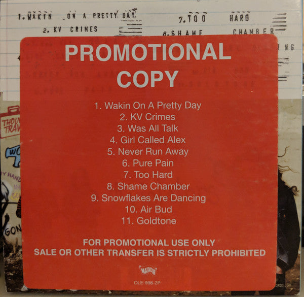 Kurt Vile-Wakin On A Pretty Daze-2013– CD, Album -Autographed