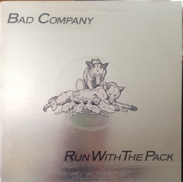 Bad Company-Run With The Pack- 1976 – Canada Vinyl, LP, Album Gatefold