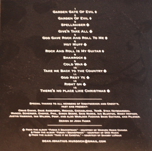 Nightseeker-2011 – Canada, CDr, Compilation*AUTOGRAPHED*