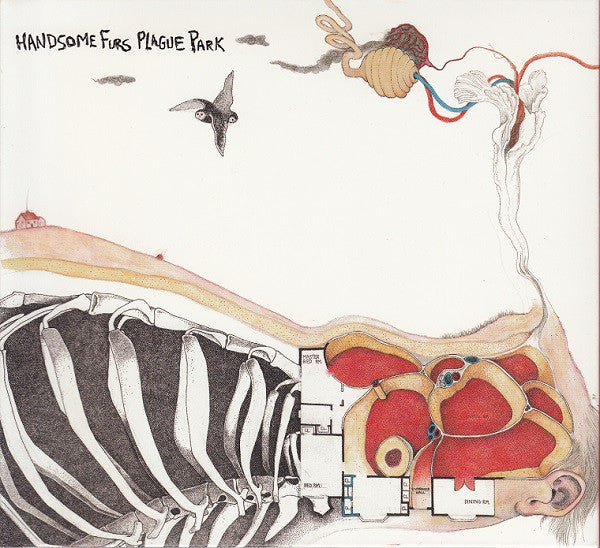 Handsome Furs-Plague Park-2007– US CD, Album CDr, Limited Edition - Autographed