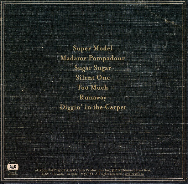 Jason Collett-Prodigals-2007 – Canada,CD, EP -Autographed