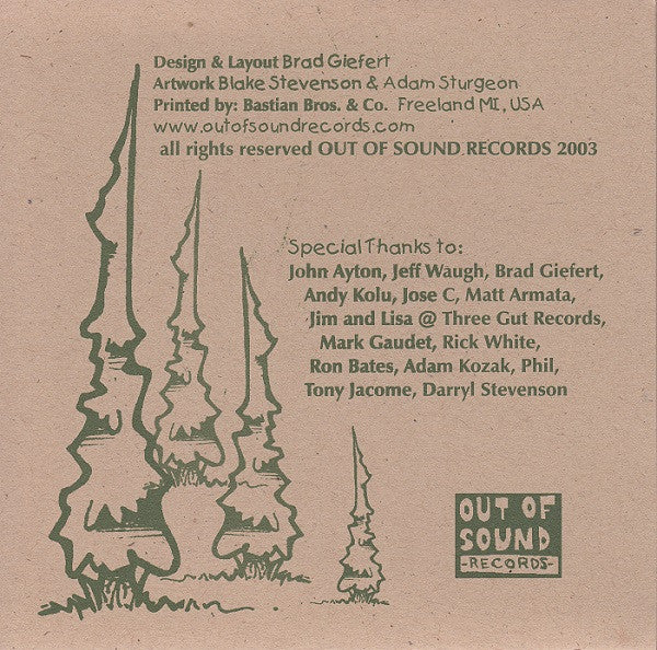 Out Of Sound - Snowsuit On and Heading North - CD - 2003 - Compilation