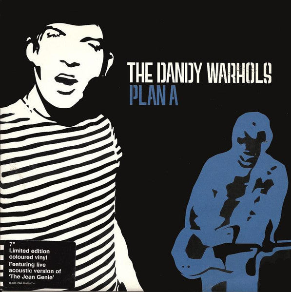 THE DANDY WARHOLS - PLAN A - Vinyl, 7", Single, 45 RPM, Limited Edition Blue