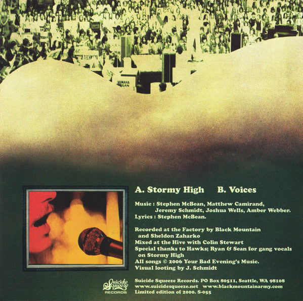 Stormy High Black Mountain 2006 – US Vinyl, 7", 45 RPM, Single, Limited Edition