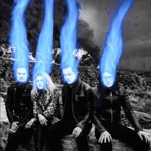 The Dead Weather-Dodge And Burn-Vinyl, LP, Album Yellow W/Black Streaks Vinyl, Limited Edition