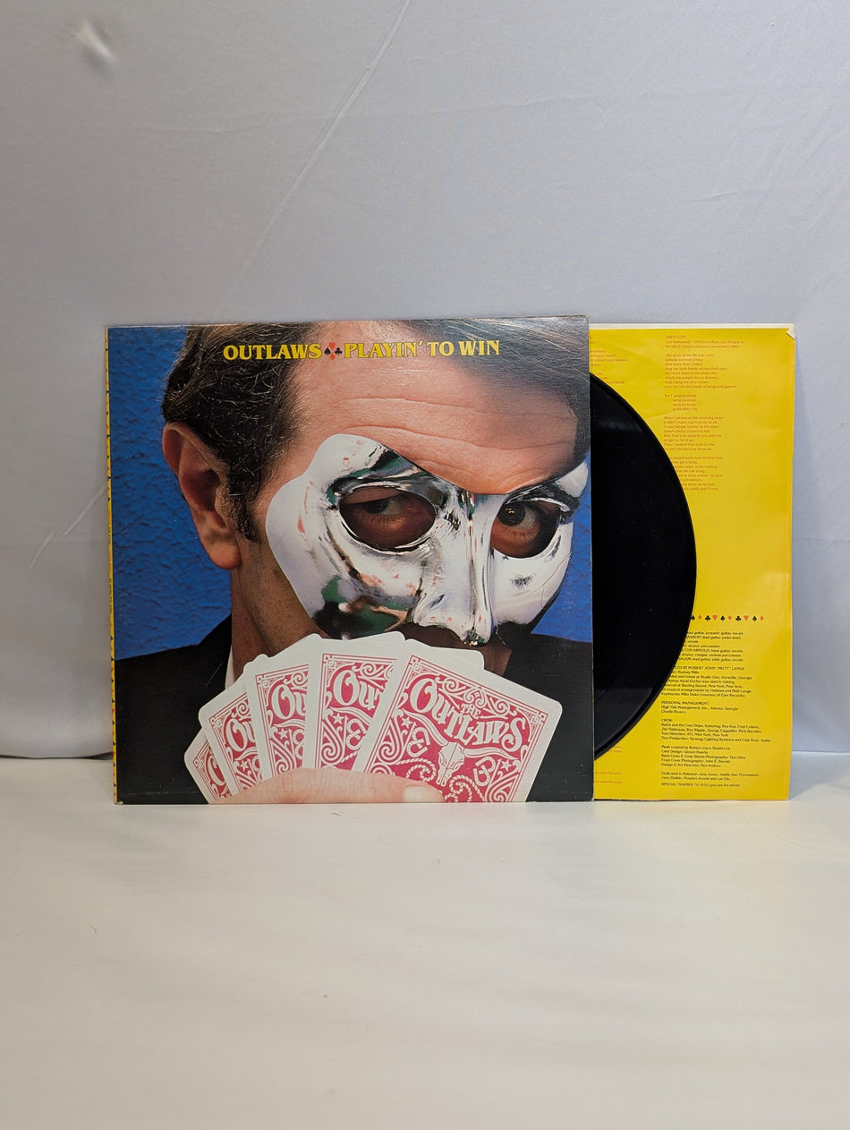 Outlaws-Playin' To Win-1978 – Canada Vinyl, LP, Album