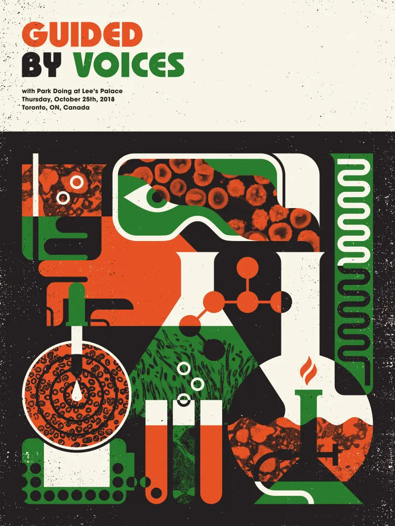 Guided by Voices- 2018 Doublenaut print-#'D 52/100