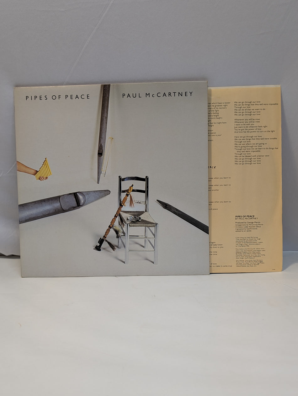 Paul McCartney-Pipes Of Peace1983 – Canada-Vinyl, LP, Album, Stereo