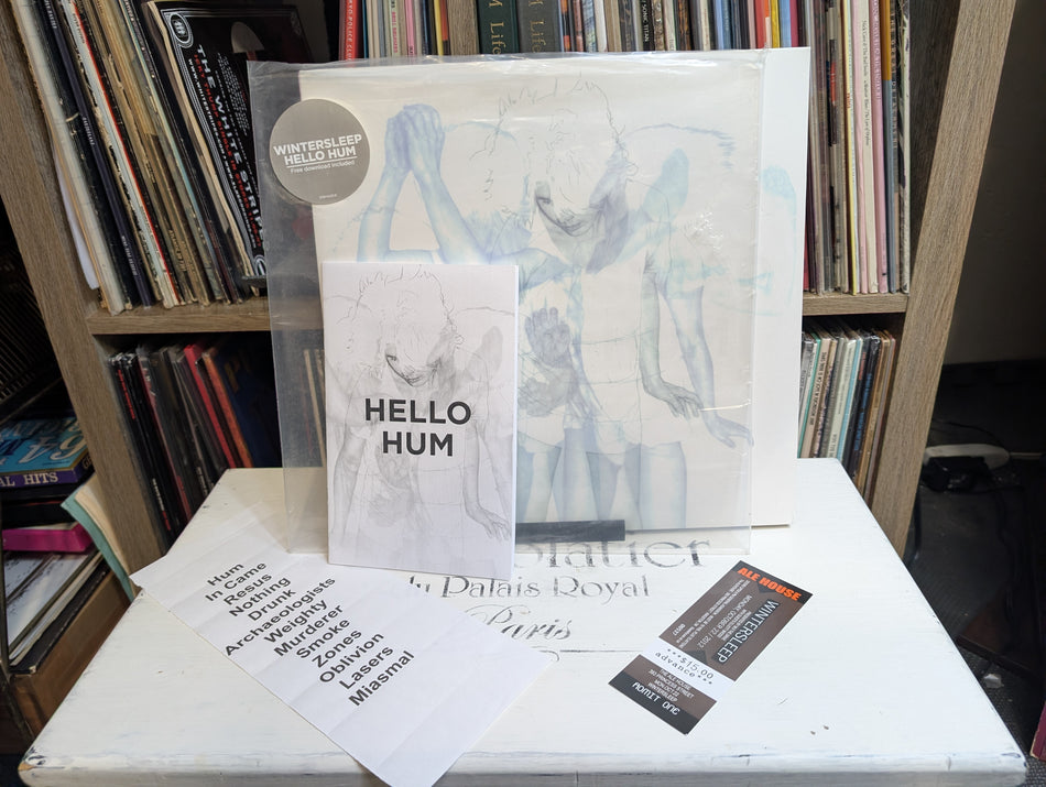 Wintersleep - Hello Hum- 2xLP-Clear - 2012 w/setlist and ticket stub