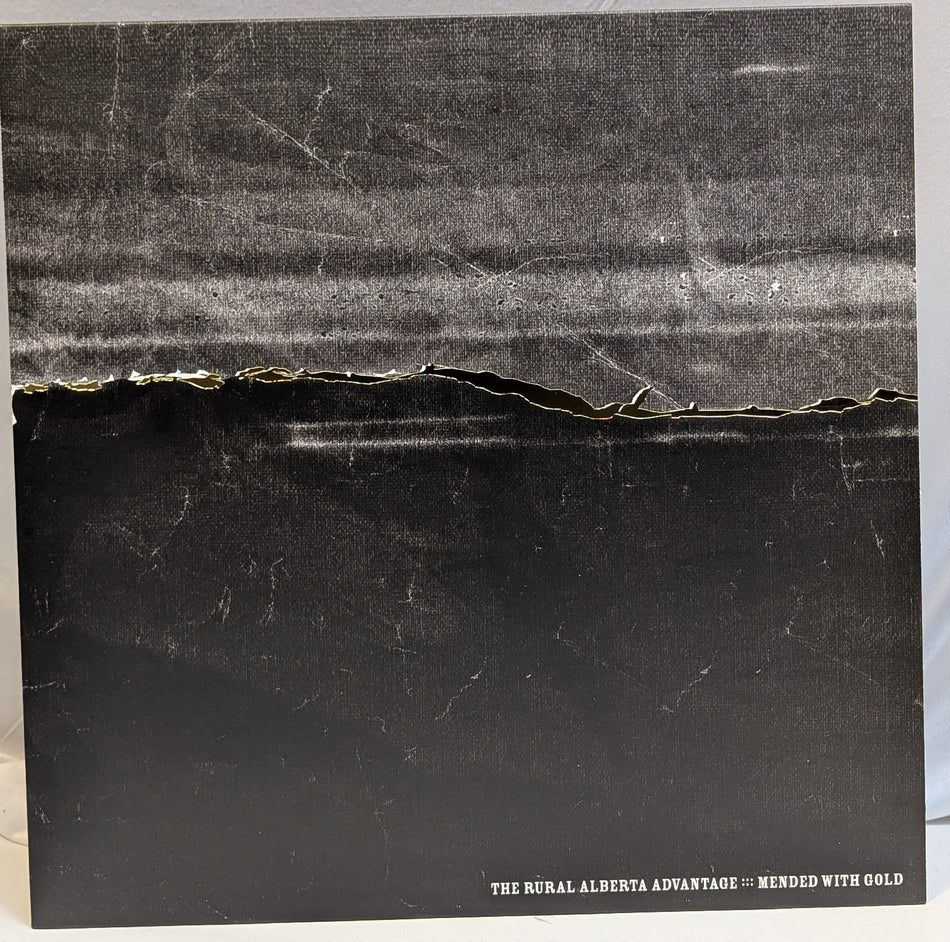 The Rural Alberta Advantage-Mended With Gold-02014 – Canada Vinyl, LP, Album, Limited Edition Black w/Gold Splatter