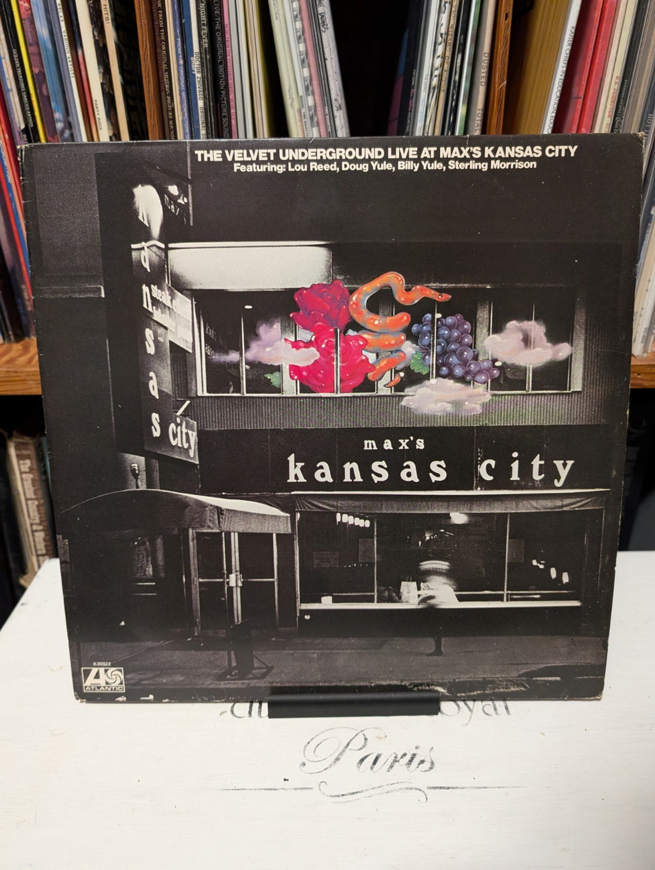 The Velvet Underground - Live At Max's Kansas City UK Mono LP 1972 (VG/VG) .