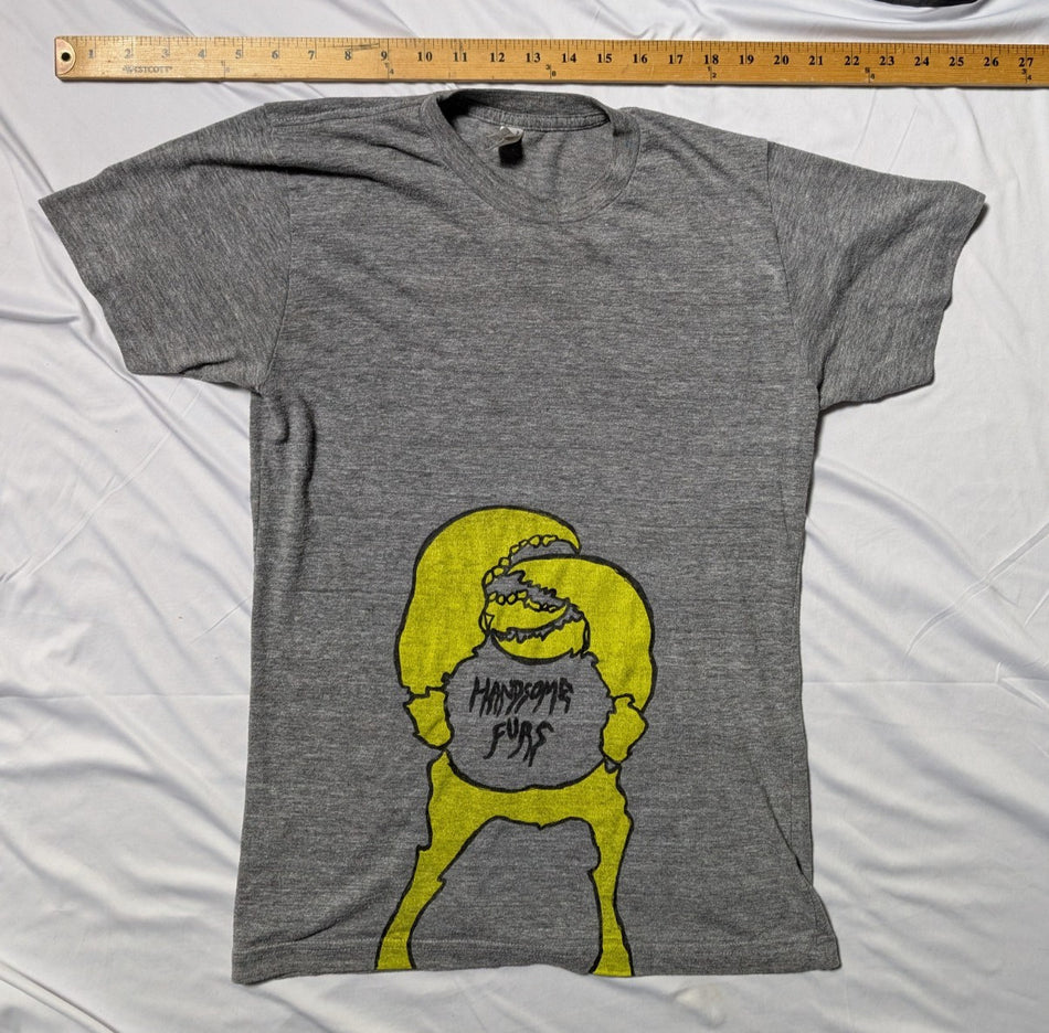 Handsome Furs -Band Tee- Size Small-Vintage - Rare - Canadian Indie