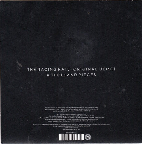 Editors The Racing Rats-Vinyl, 7", 45 RPM, Single, 2/2-7" VINYL RECORD